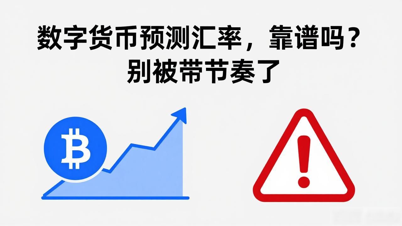 数字货币预测汇率，靠谱吗？别被带节奏了