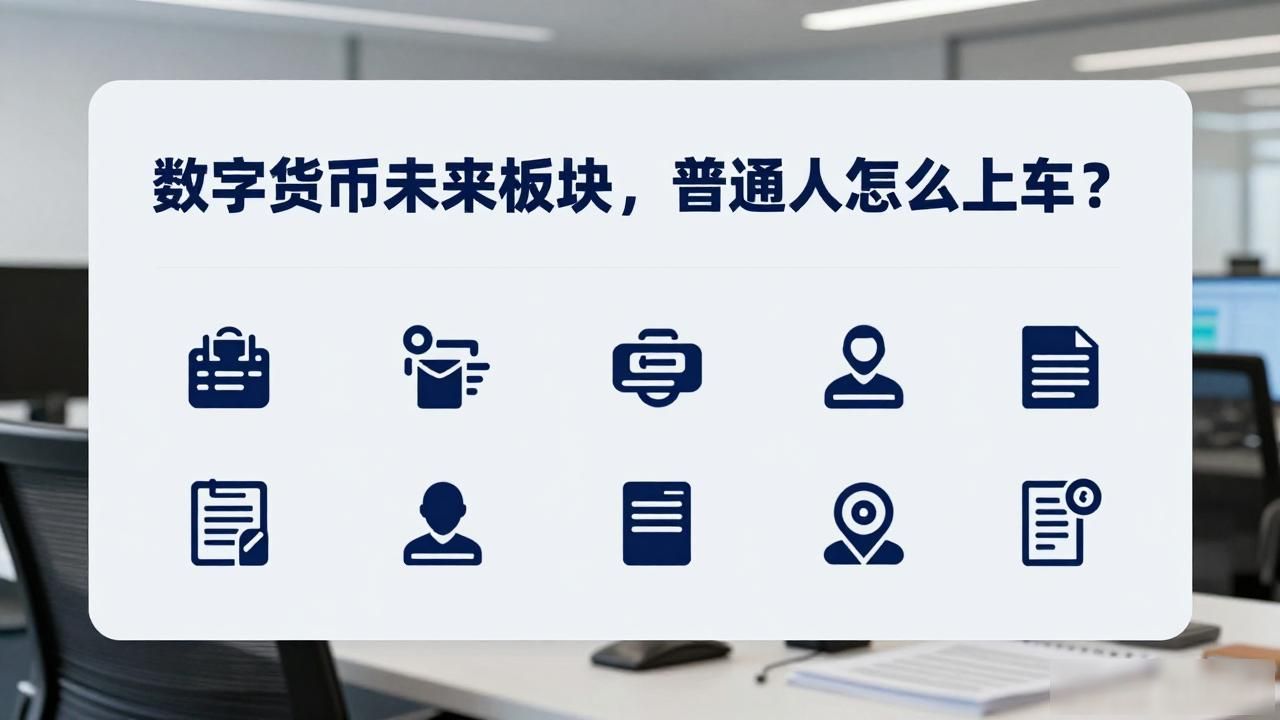 数字货币未来板块，普通人怎么上车？