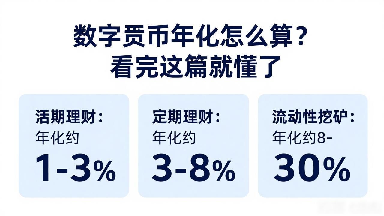 数字货币年化怎么算？看完这篇就懂了