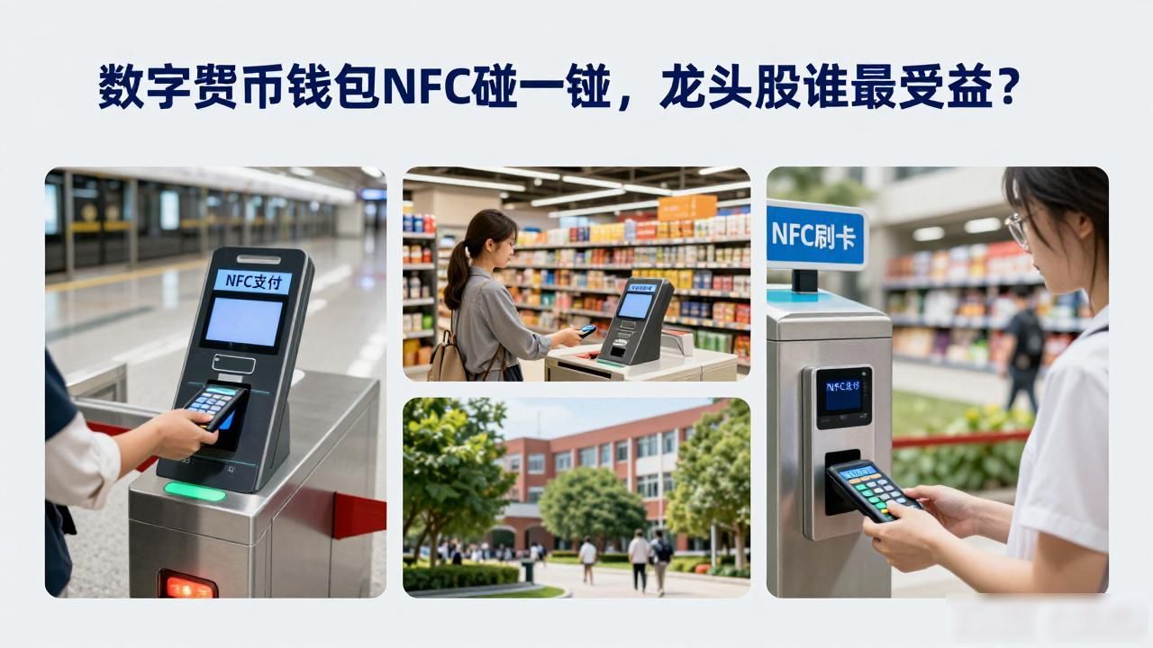 数字货币钱包NFC碰一碰，龙头股谁最受益？