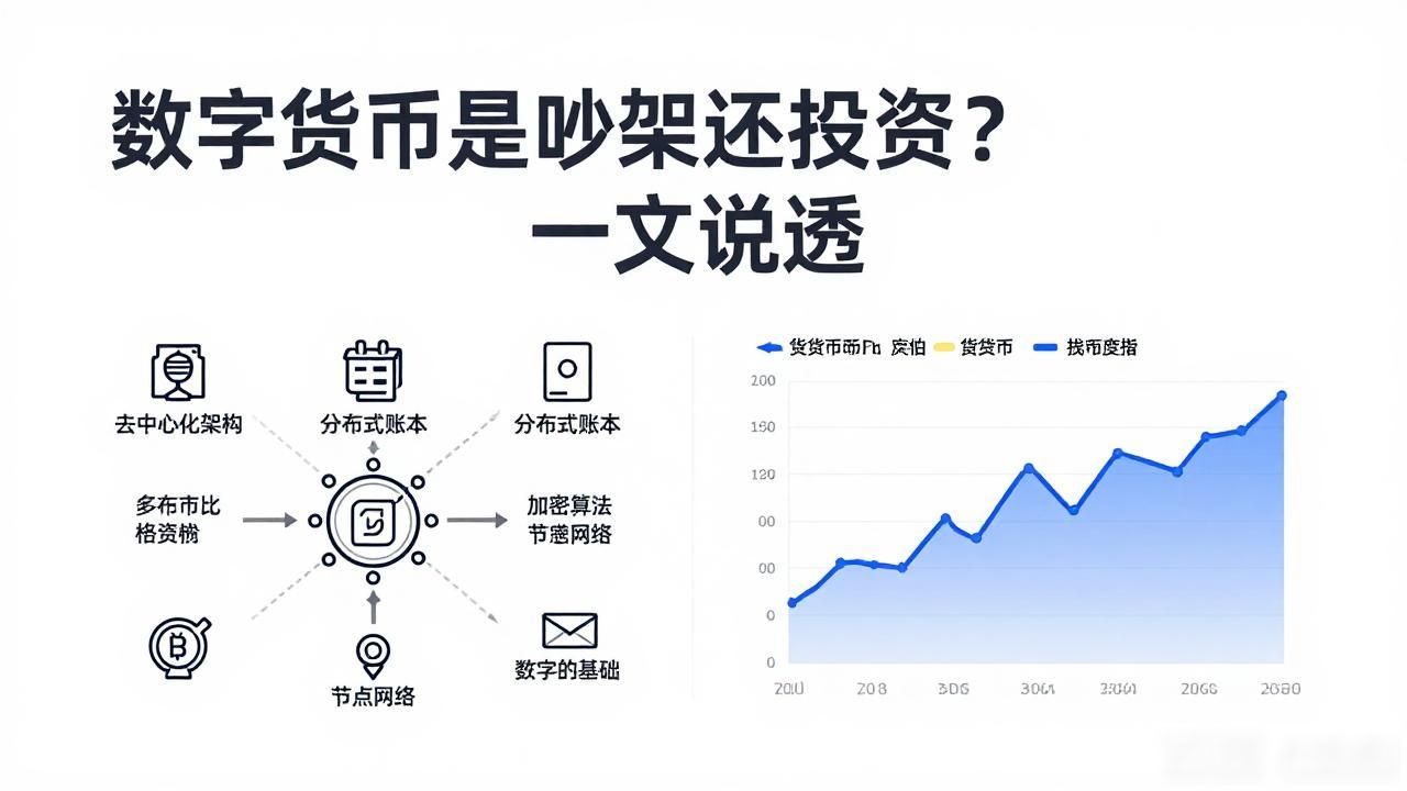 数字货币是吵架还是投资？一文说透