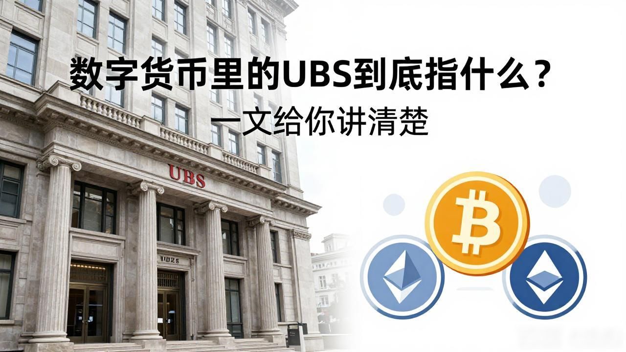 数字货币里的UBS到底指什么？一文给你讲清楚
