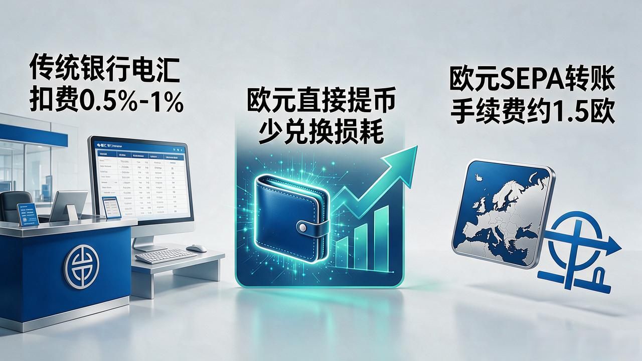 欧元和数字货币交易实操：汇率点差、SEPA转账、税负，一次讲透