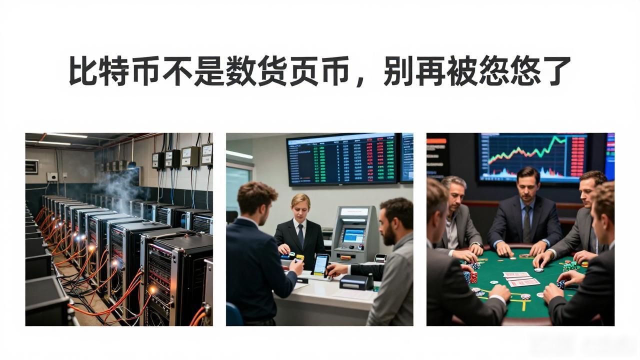 比特币不是数字货币，别再被忽悠了