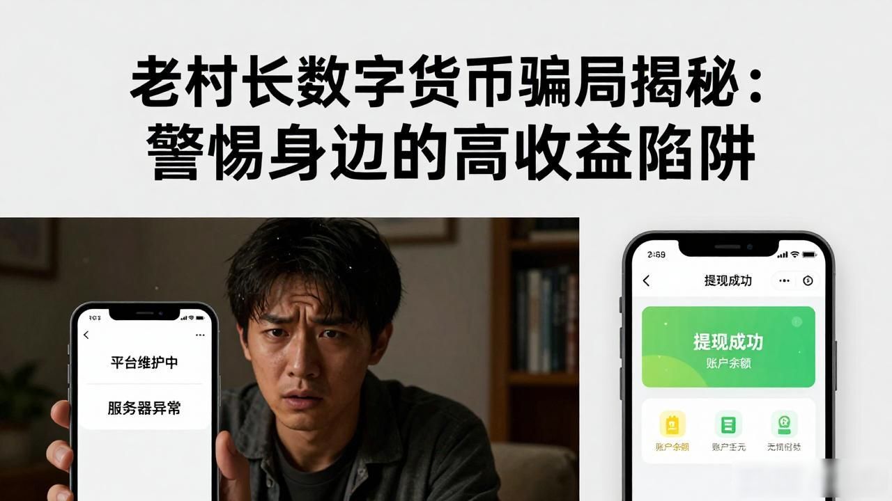 老村长数字货币骗局揭秘：警惕身边的高收益陷阱