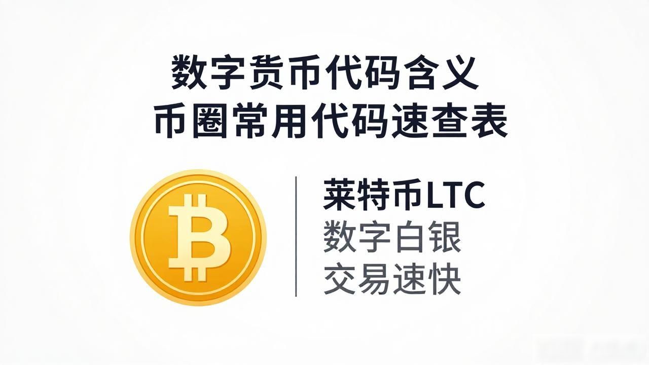 数字货币代码含义大全 币圈常用代码速查表