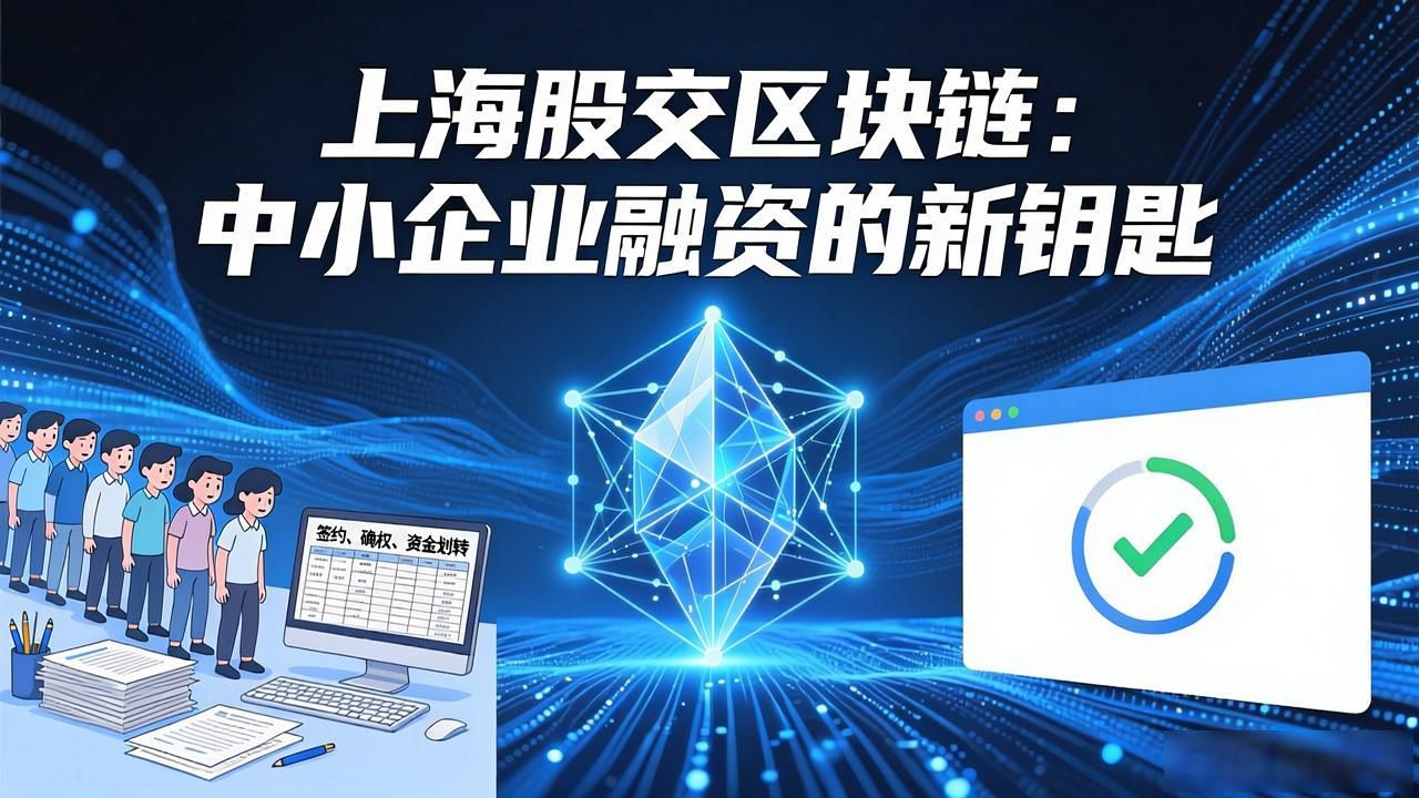 上海股交区块链：中小企业融资的新钥匙