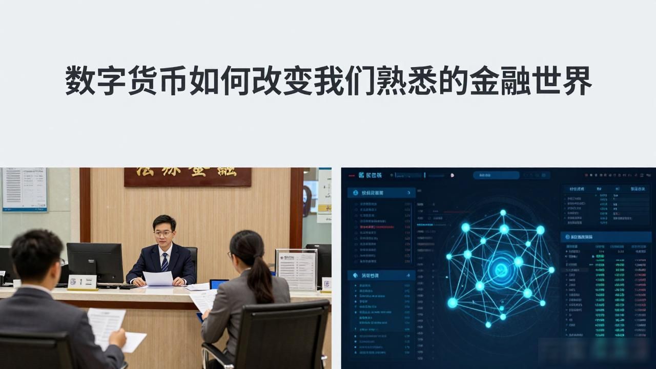数字货币如何改变我们熟悉的金融世界