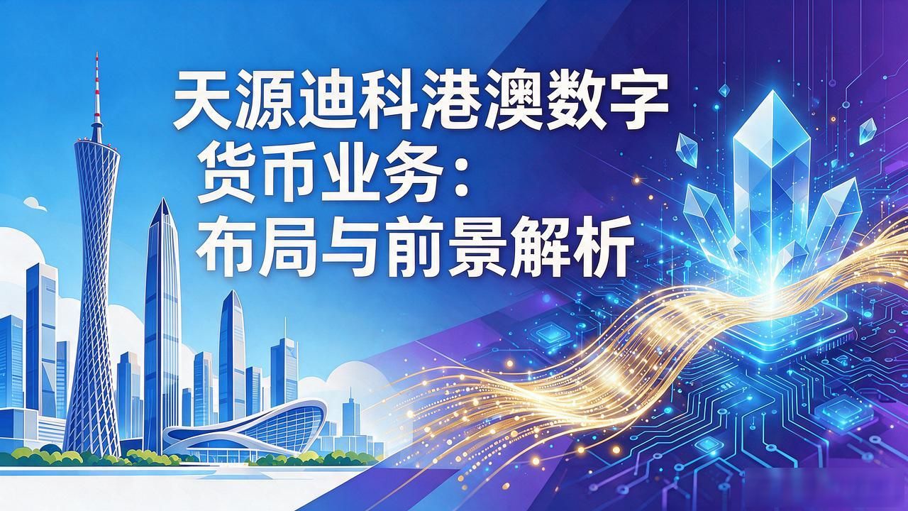 天源迪科港澳数字货币业务：布局与前景解析