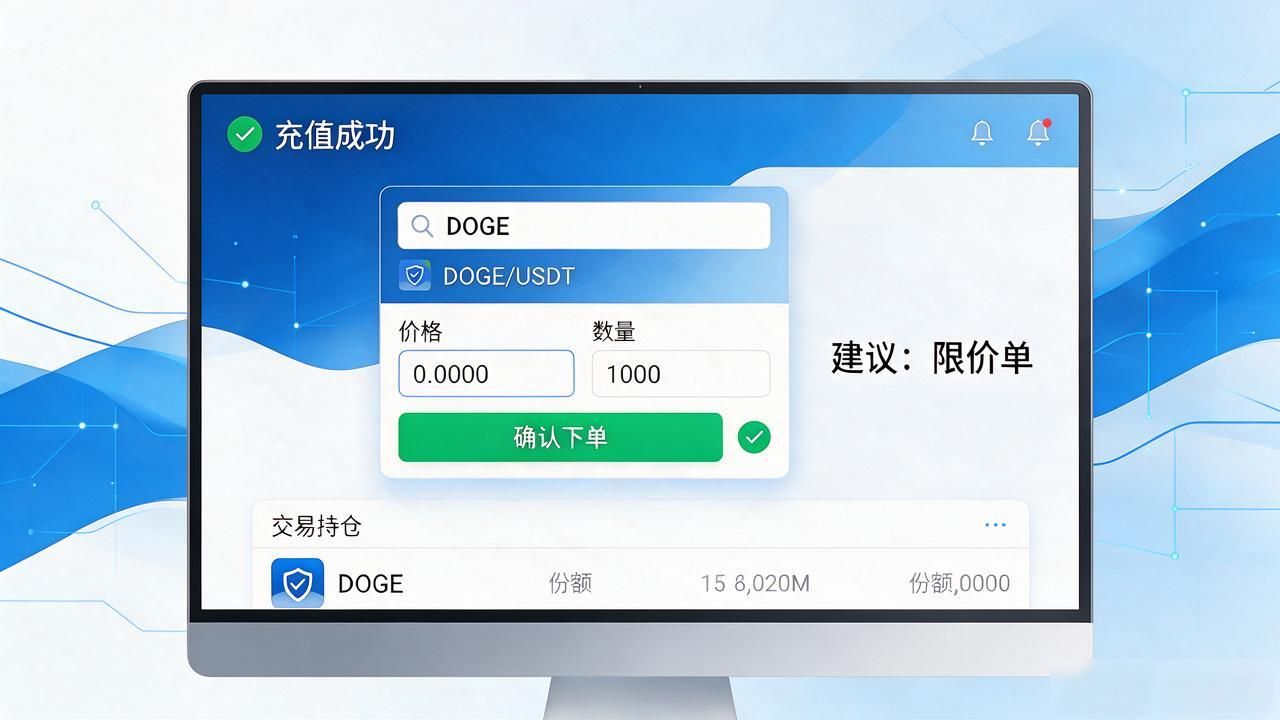 狗狗币怎么购买_狗狗数字货币怎么购买_新手买DOGE流程