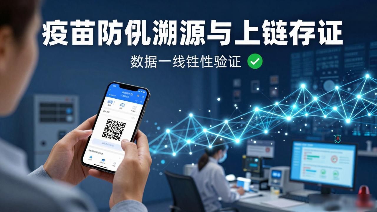 区块链防伪溯源：一张图看懂疫苗如何上链存证
