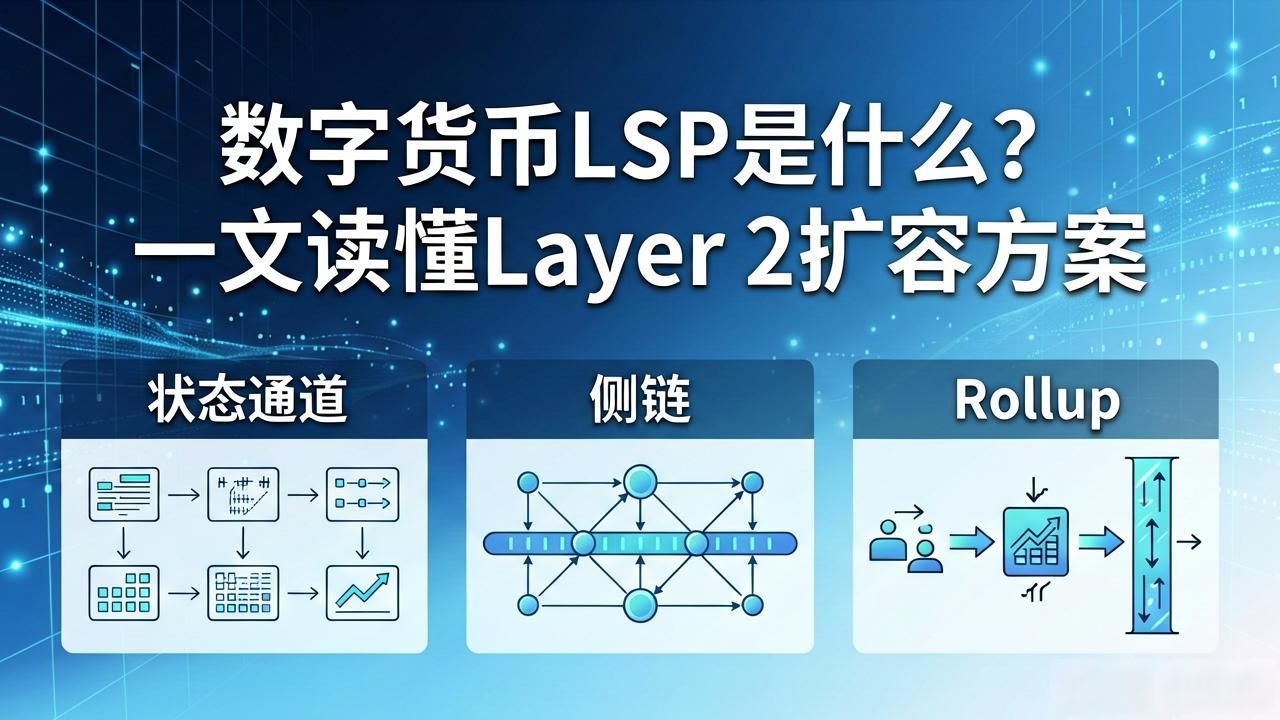 数字货币LSP是什么？一文读懂Layer 2扩容方案