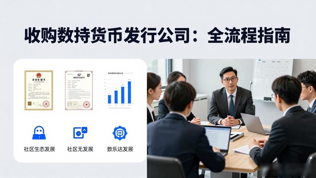 收购数字货币发行公司：全流程指南