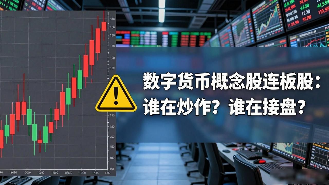 数字货币概念股连板股：谁在炒作？谁在接盘？