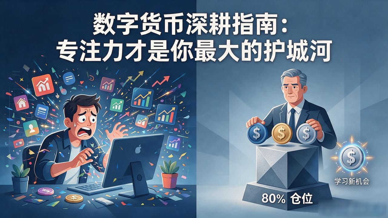 数字货币深耕指南：专注力才是你最大的护城河
