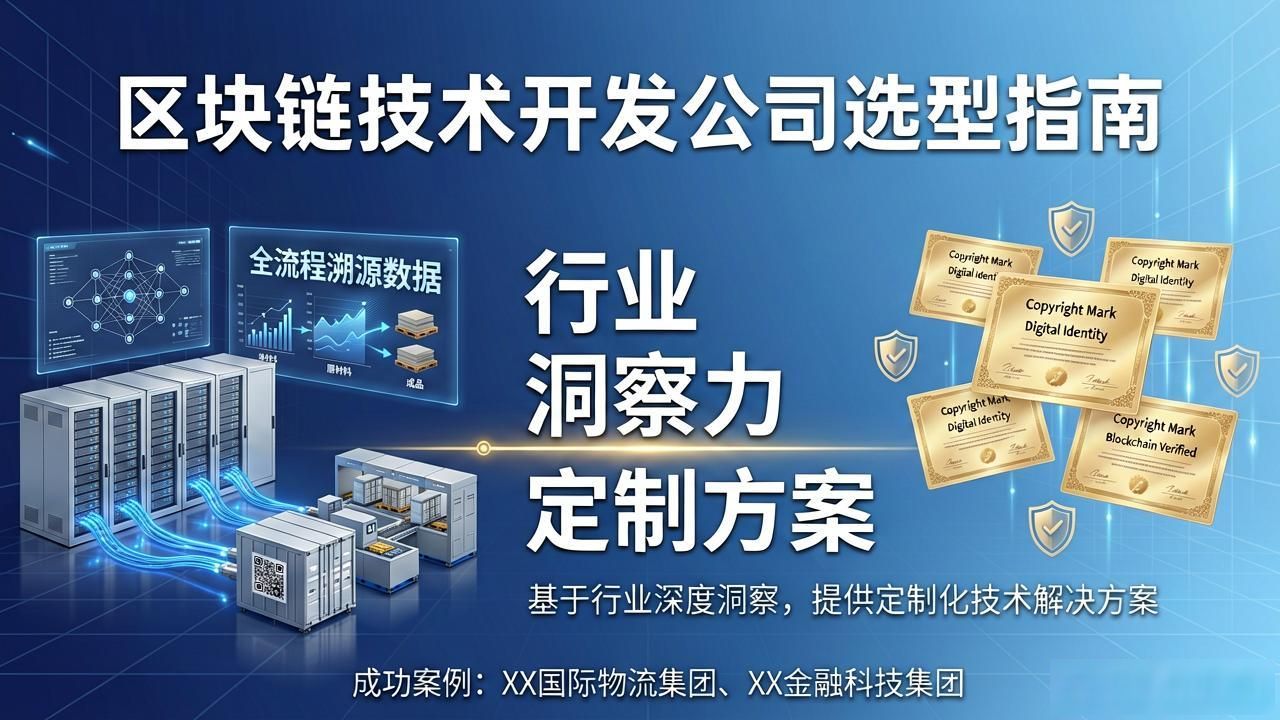 找靠谱区块链技术开发公司，避坑指南与选型建议