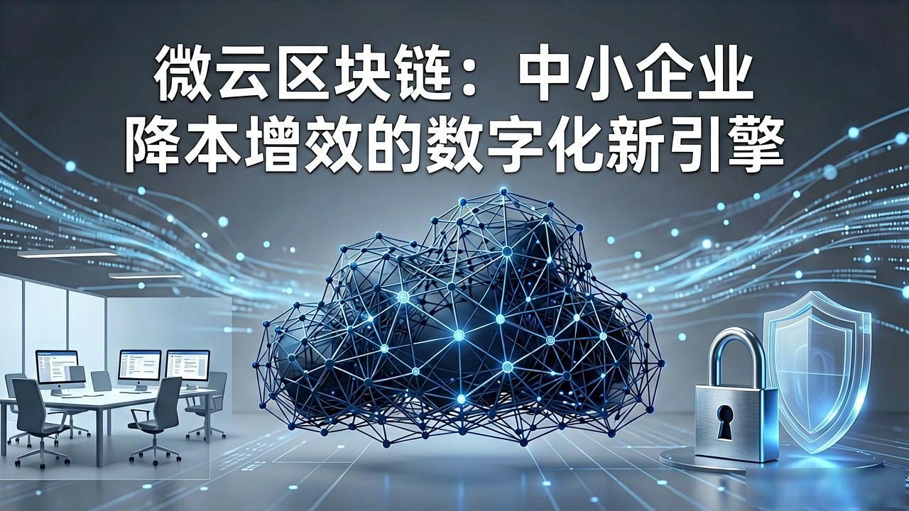 微云区块链：中小企业降本增效的数字化新引擎