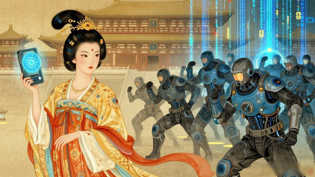 大唐荣耀与区块链：景甜主演剧集里的技术隐喻与现实映射