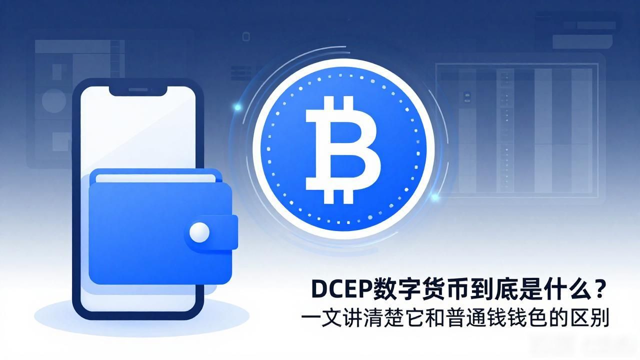 DCEP数字货币到底是什么？一文讲清楚它和普通钱包的区别