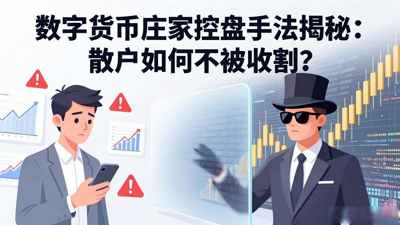 数字货币庄家控盘手法揭秘：散户如何不被收割？