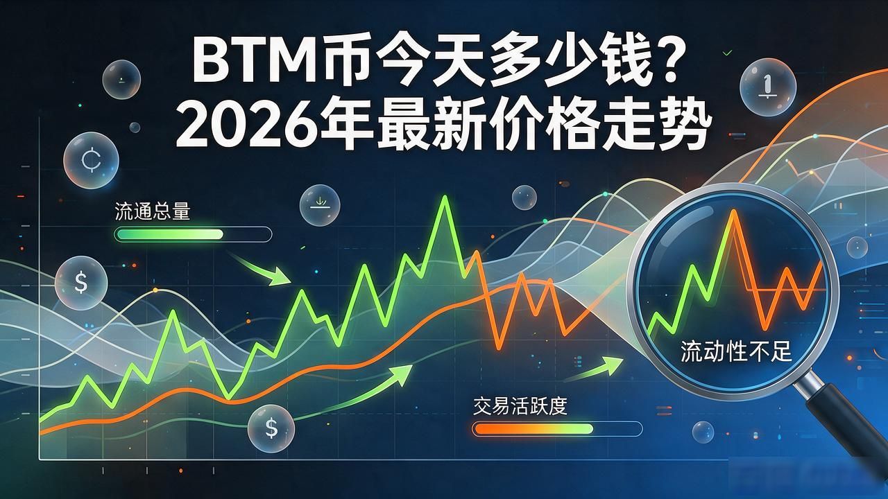BTM币今天多少钱？2026年最新价格走势