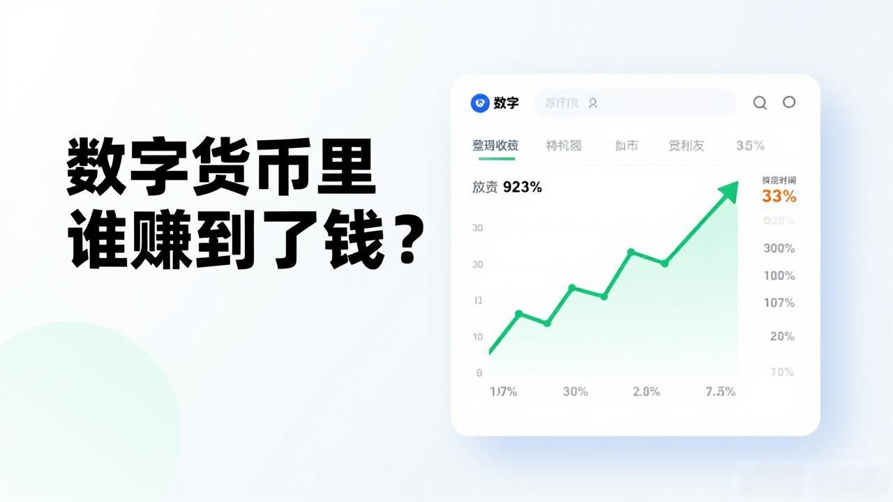 数字货币里谁赚到了钱？