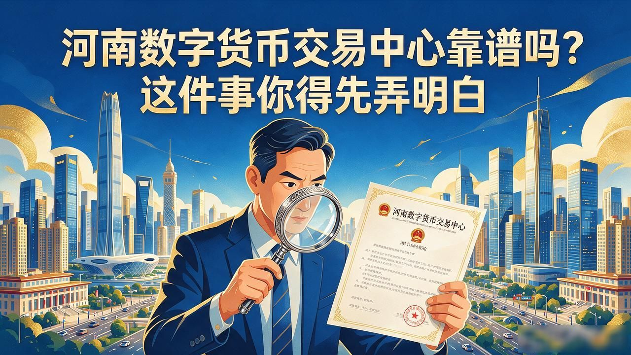 河南数字货币交易中心靠谱吗？这���件事你得先弄明白