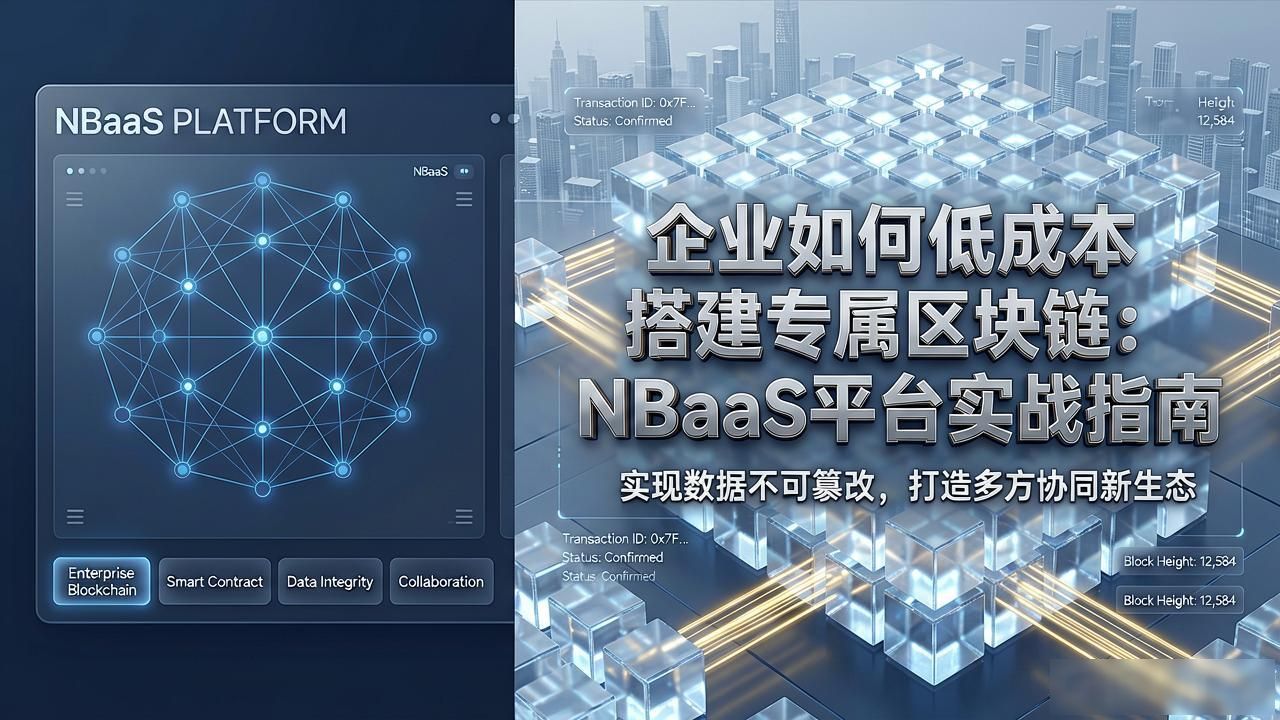 企业如何低成本搭建专属区块链：NBaaS平台实战指南