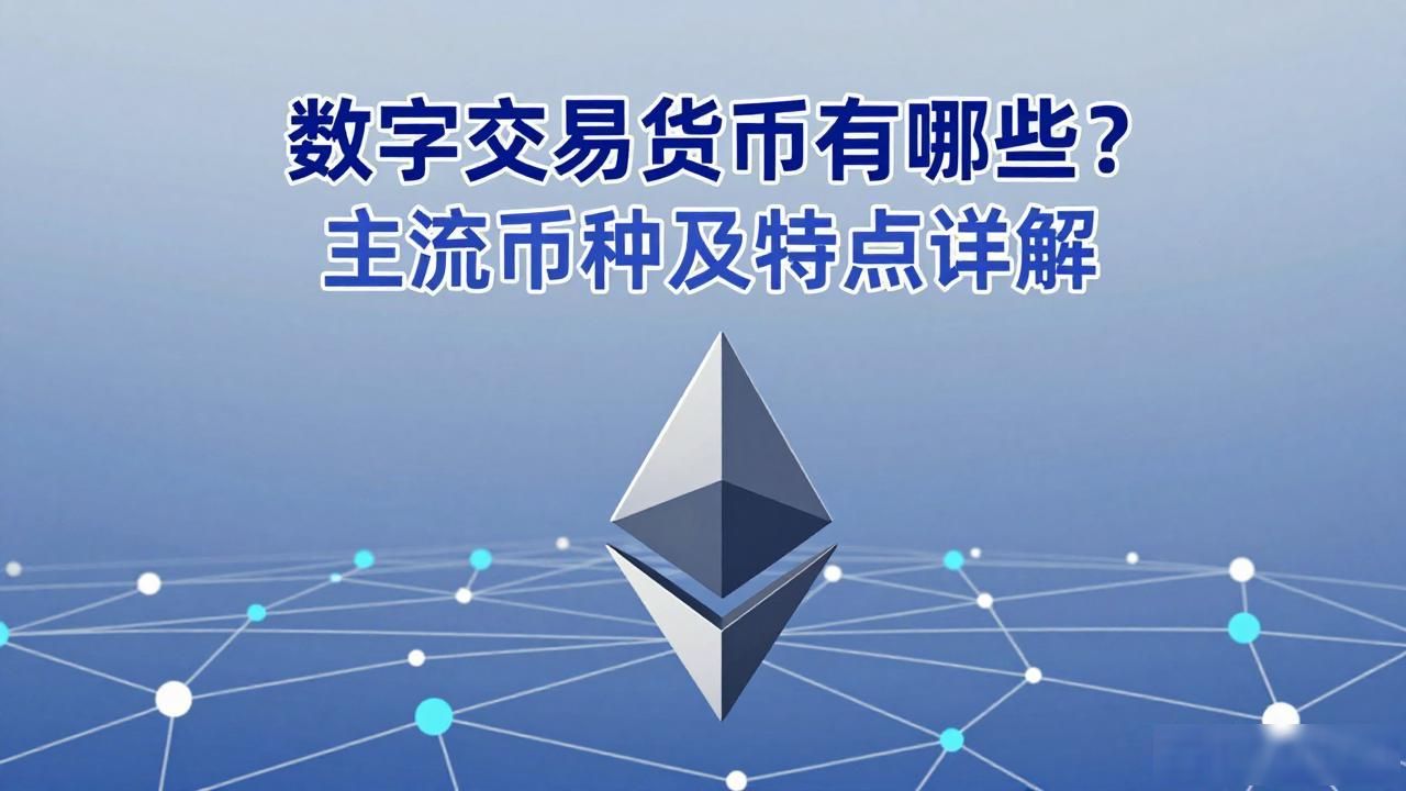 数字交易货币有哪些？主流币种及特点详解