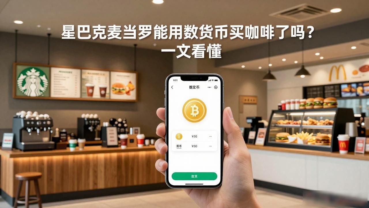 星巴克麦当劳能用数字货币买咖啡了吗？一文看懂