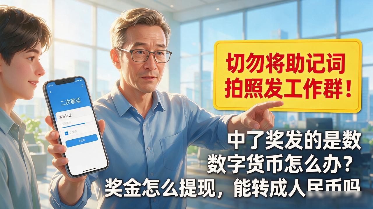 中了奖发的是数字货币怎么办？奖金怎么提现，能转成人民币吗