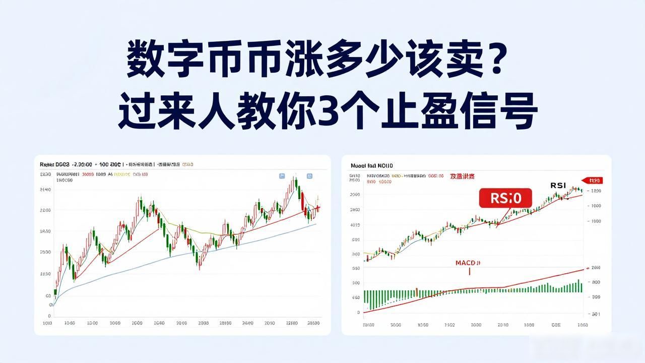 数字货币涨多少该卖？过来人教你3个止盈信号