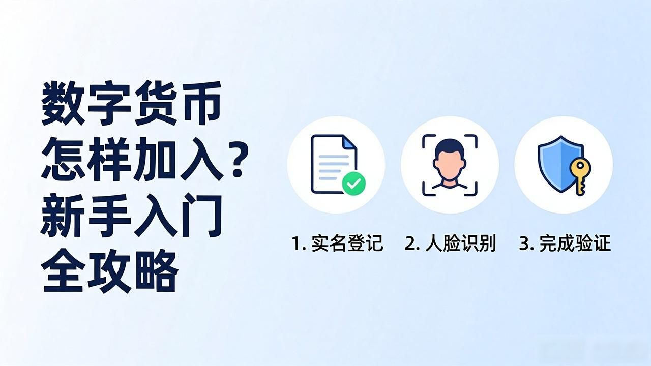 数字货币怎样加入？新手入门全攻略