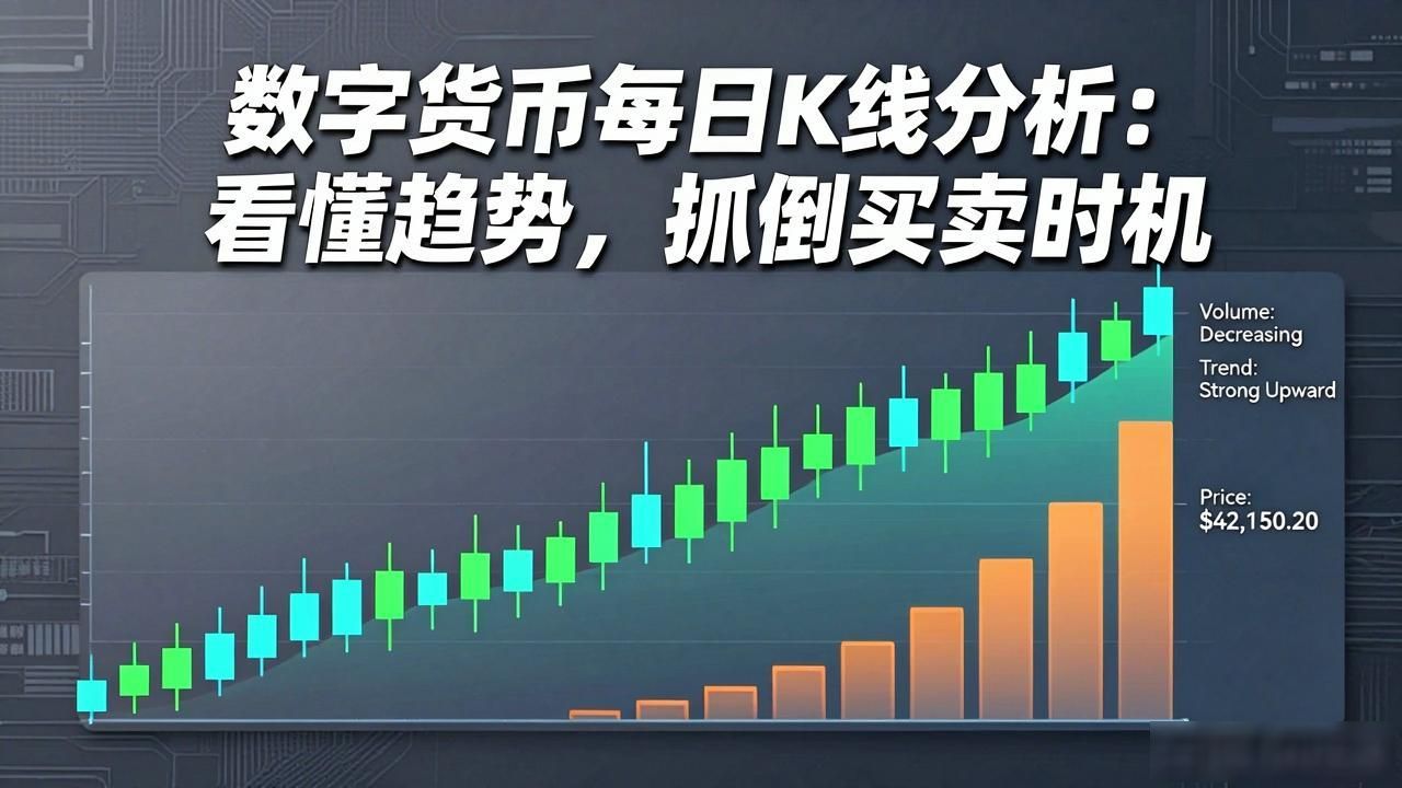 数字货币每日K线分析：看懂趋势，抓住买卖时机