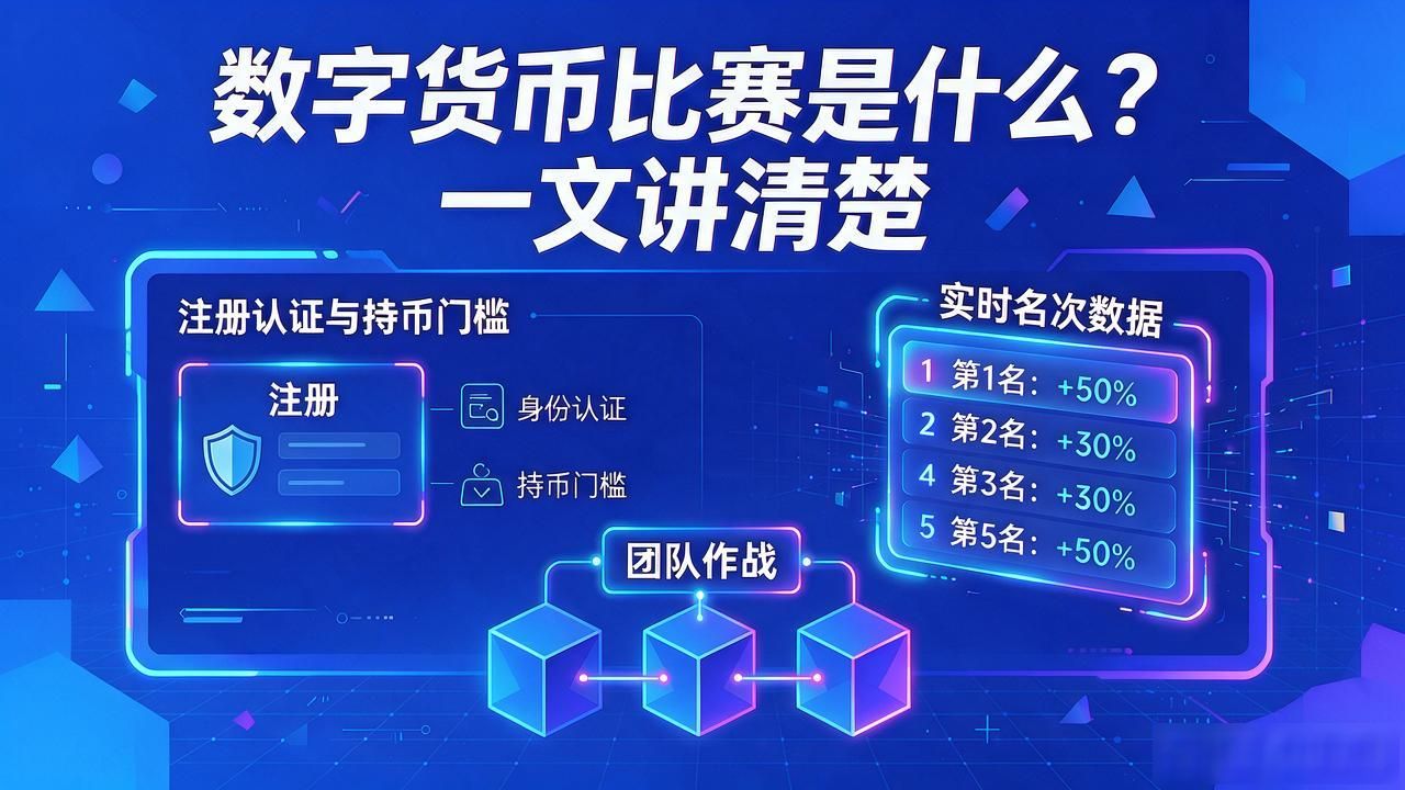 数字货币比赛是什么？一文讲清楚