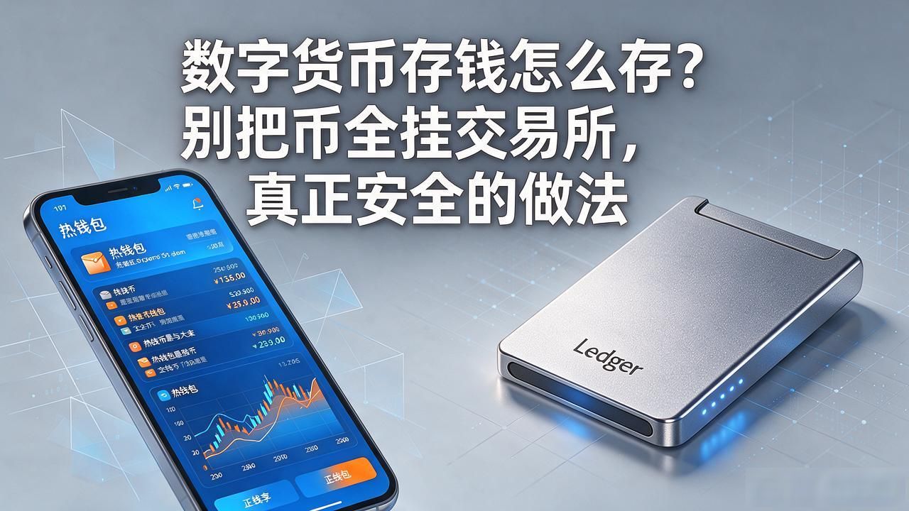 数字货币存钱怎么存？别把币全挂交易所，真正安全的做法