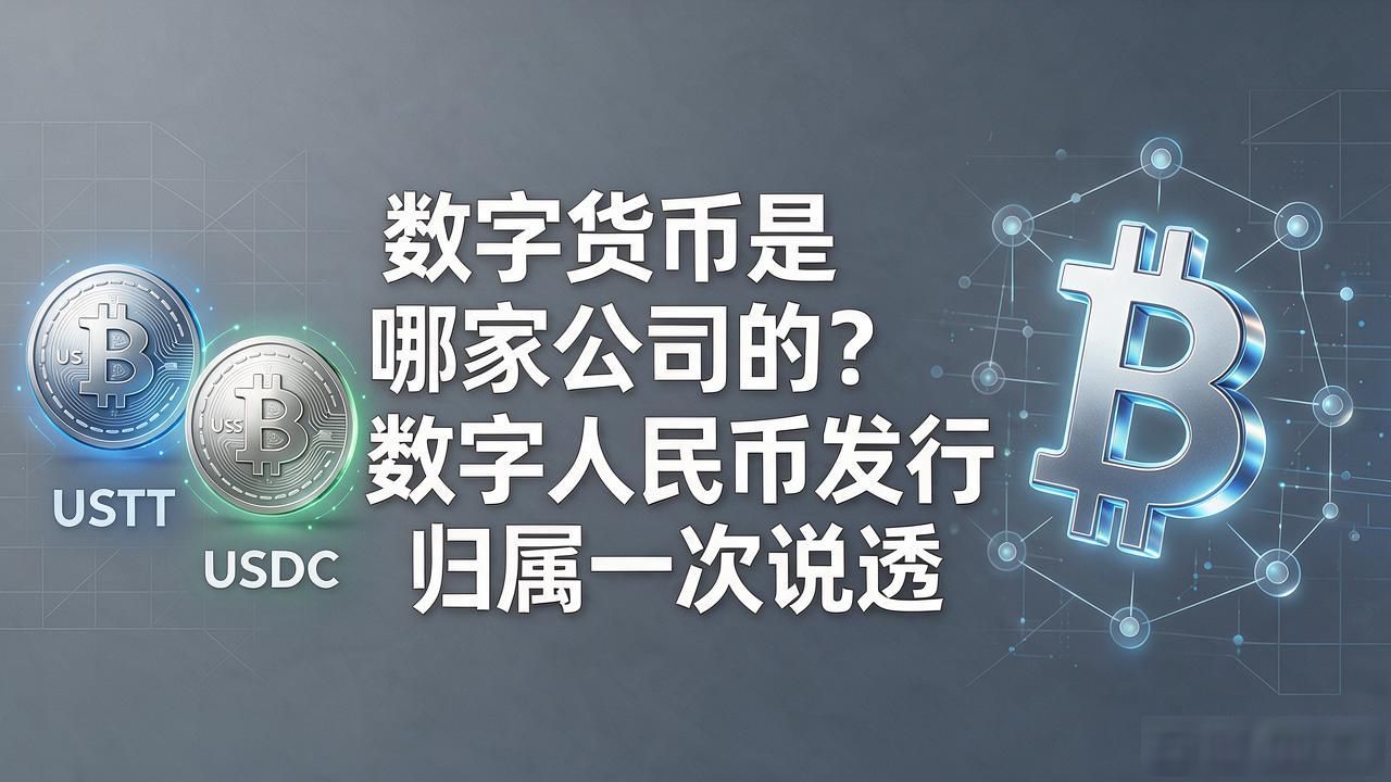 数字货币是哪家公司的？数字人民币发行归属一次说透
