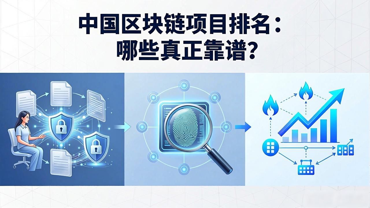 中国区块链项目排名：哪些真正靠谱？