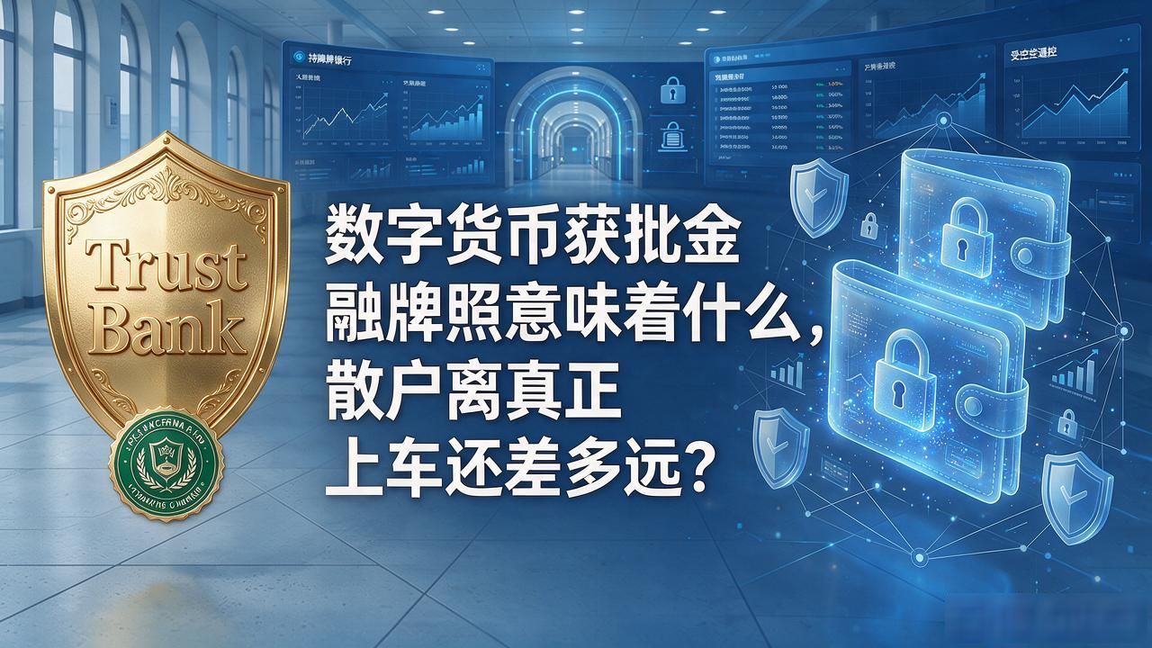 数字货币获批金融牌照意味着什么，散户离真正上车还差多远