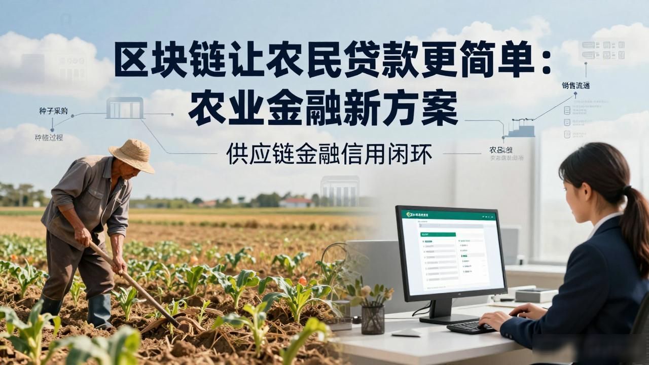 区块链让农民贷款更简单：农业金融新方案