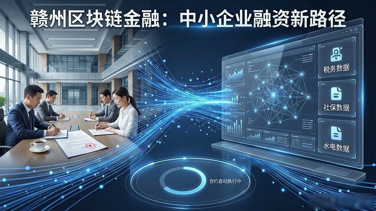 赣州区块链金融：中小企业融资新路径