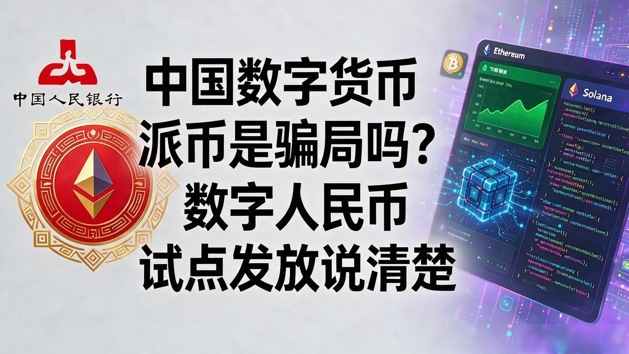 中国数字货币派币是骗局吗？数字人民币试点发放说清楚