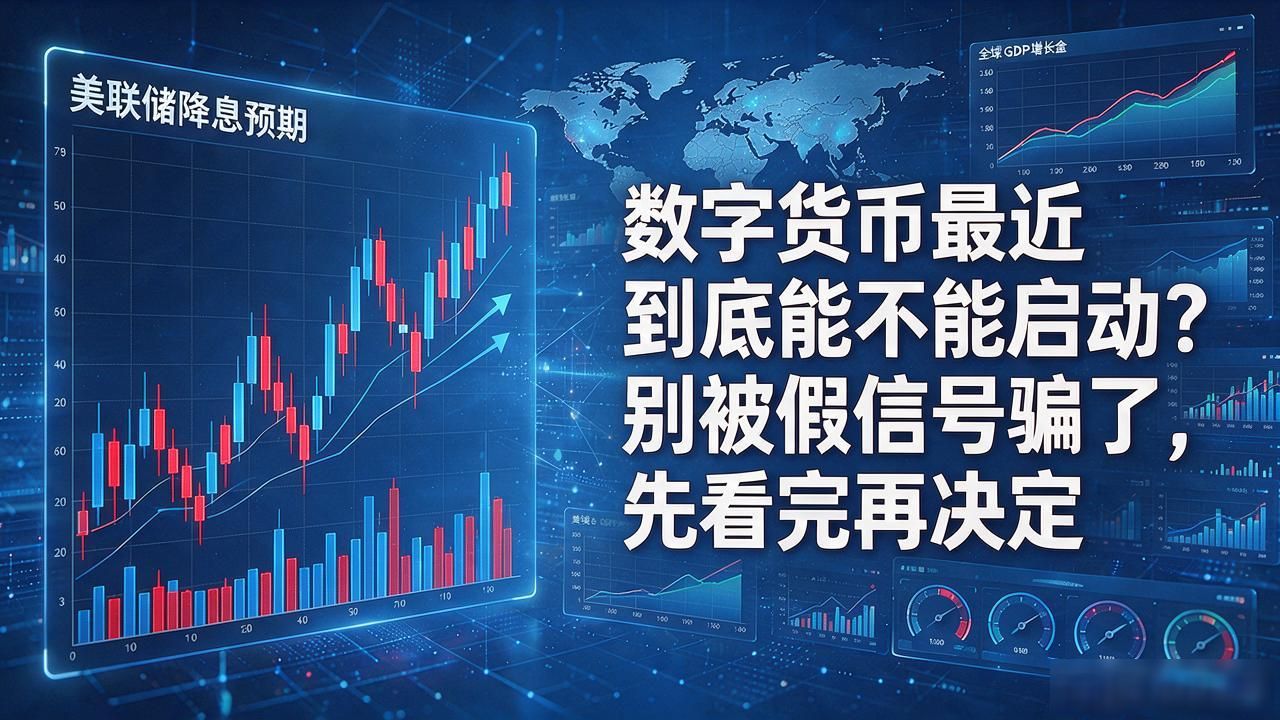 数字货币最近到底能不能启动？别被假信号骗了，先看完再决定