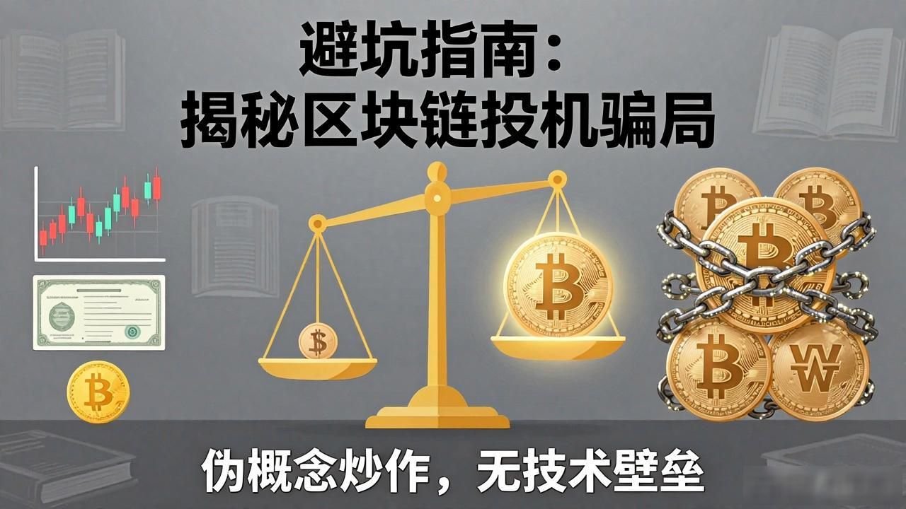 避坑指南：揭秘区块链投机骗局与防骗读物