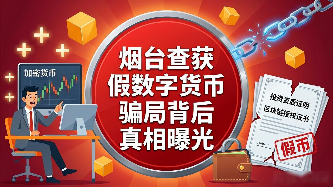 烟台查获假数字货币 骗局背后真相曝光