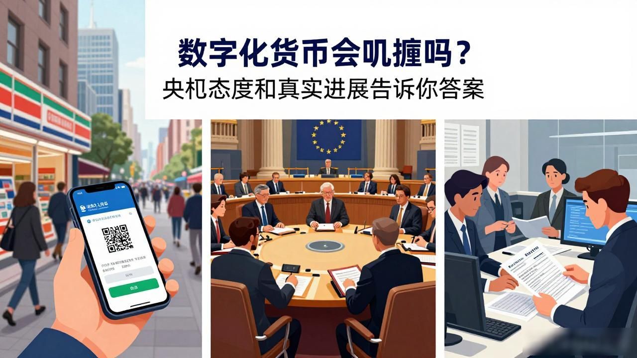 数字化货币会动摇吗？央行态度和真实进展告诉你答案