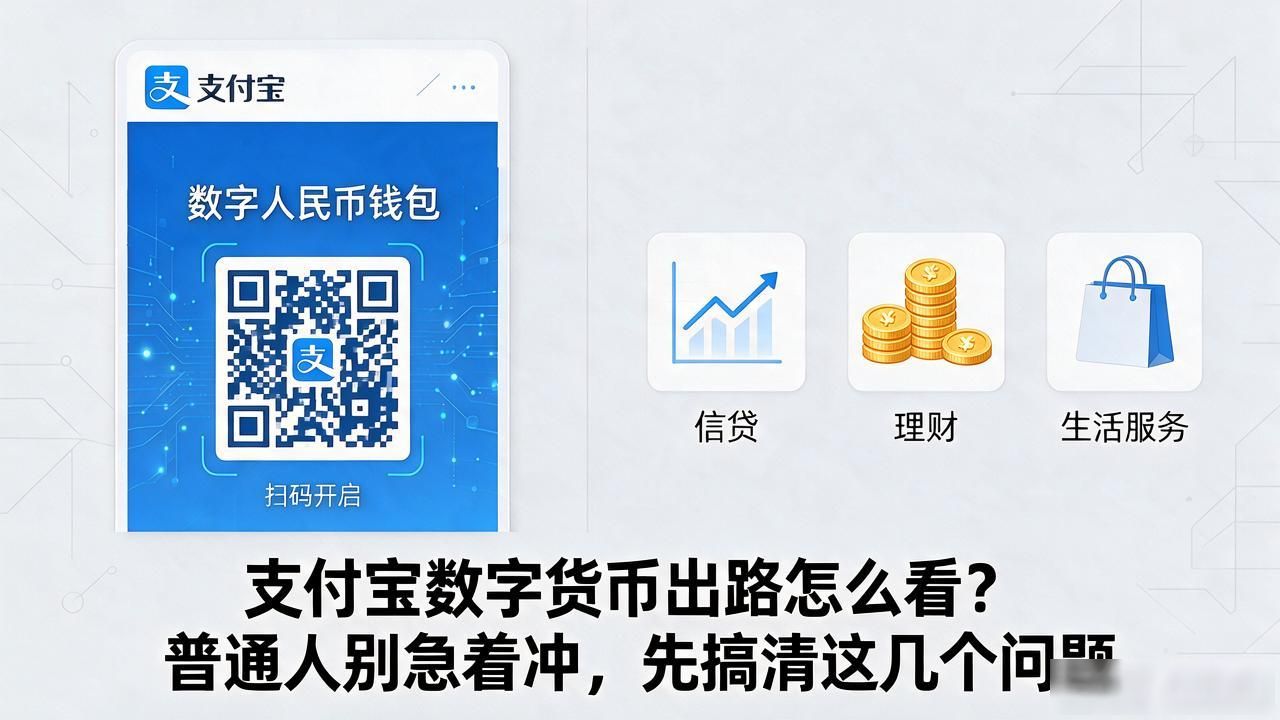 支付宝数字货币出路怎么看？普通人别急着冲，先搞清这几个问题