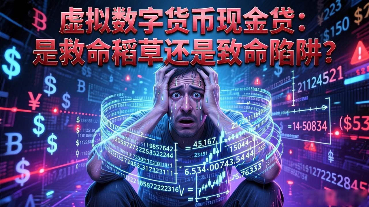 虚拟数字货币现金贷：是救命稻草还是致命陷阱？