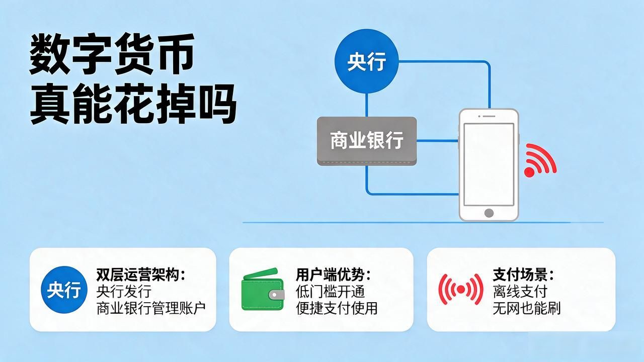 数字货币真能花掉吗