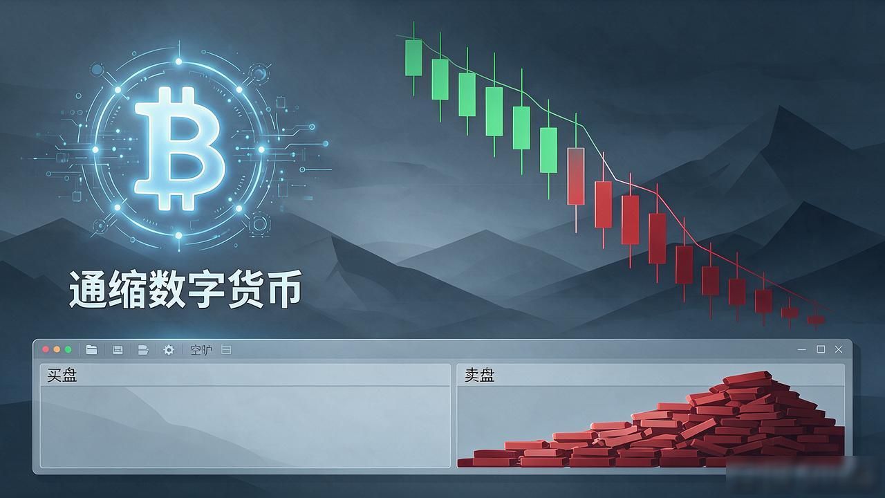 通缩数字货币的危害：流通量锁死没人接，散户越拿越套